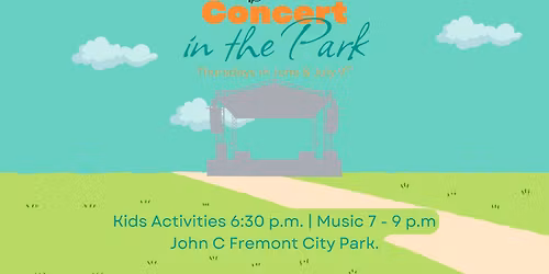 Concert in the Park - July 9th