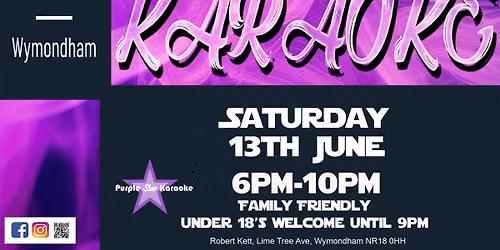 Karaoke at The Robert Kett, Wymondham