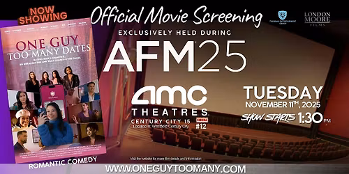 Official Movie Screening of "One Guy Too Many Dates" at AMC Century City