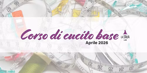 Cucito base Aprile 2026