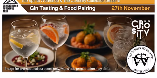 Gin Tasting & Food Pairing - NEW DATE!