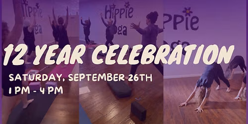 12 years of Hippie Yoga Celebration