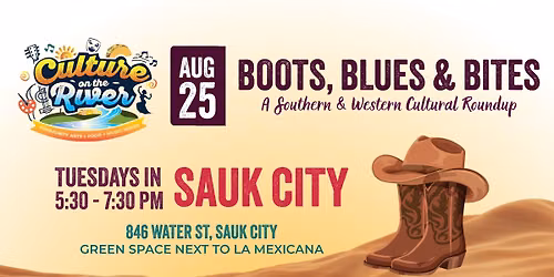 Culture on the River | Boots, Blues & Bites
