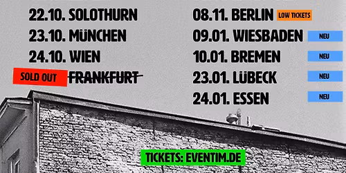 BLUTHUND \u2022 Schlachthof Wiesbaden