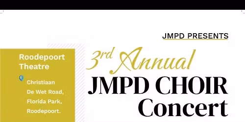 3rd Annual JMPD Choir Concert
