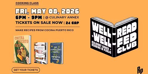 Well-Read + Well-Fed Club: Cocina Puerto Rico