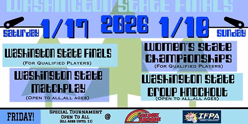 WA State Group Knockout Tourney