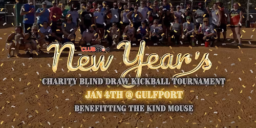 2026 NYE Charity Blind Draw Kickball