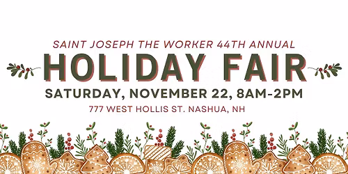 Saint Joseph the Worker 44th Annual Holiday Fair