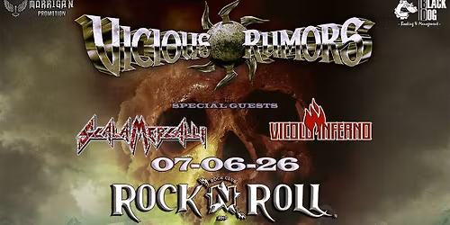 VICIOUS RUMORS + Special Guests live @ Rock'n'Roll Club, Rho!