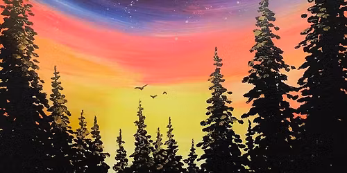 Paint and Sip: Twilight in the Forest