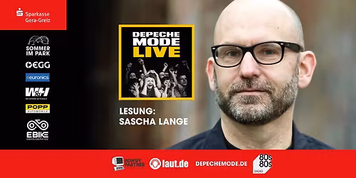 Sommer im Park \/\/ Lesung Depeche Mode Trilogie \/\/ 2025