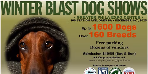 Winter Blast Dog Shows