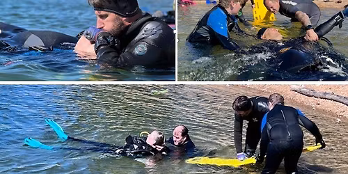 SSI Diver Stress & Rescue with CPR, O2, AED and Primary\/Secondary First Aid Certifications