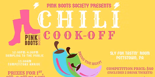 Chili Cook-Off Presented by Pink Boots Society \ud83c\udf36