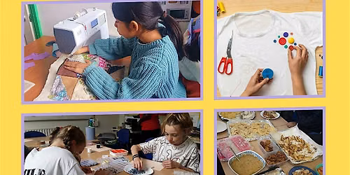 HYPU October Half Term: Baking, Sewing, Lunch, Art & Crafts
