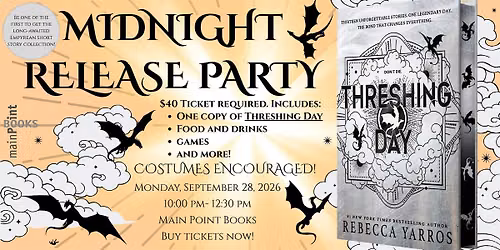 Threshing Day Midnight Release Party