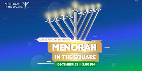 Menorah in the Square \u2022 Downtown Traverse City \u2022 Dec 21