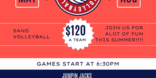 Thursday Night Coed Volleyball League Sign Up Meeting