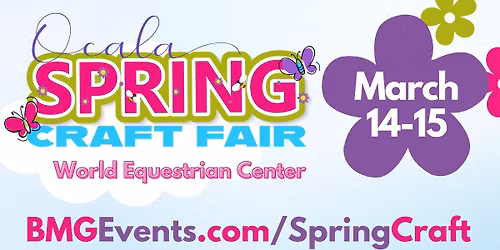 3rd Annual Ocala Spring Craft Fair