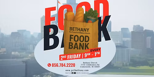 Bethany Food Pantry – Open Every 2nd Friday!