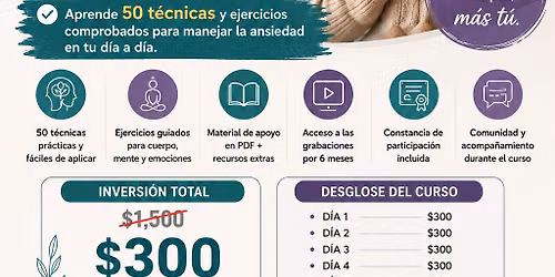 TECNICAS DE DISIPACION Y CONTROL DE ANSIEDAD GENERALIZADA