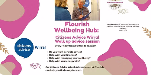 Citizens Advice Walk Up Advice Session Morning event