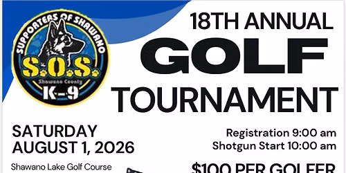 S.O.S. K9 Golf Outing