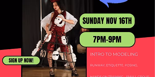 Model Masterclass - Future Faces Of Fashion