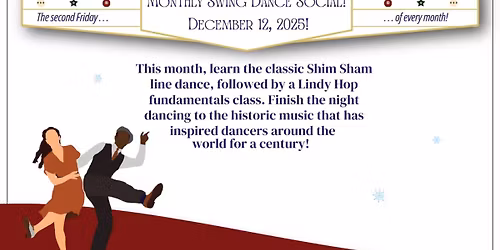 Monthly Lindy Hop Lesson & Social Dance
