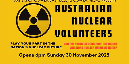 Australian Nuclear Volunteers Exhibition Opening
