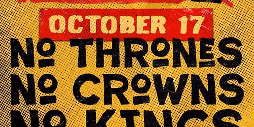 No Kings Sign Making Workshop