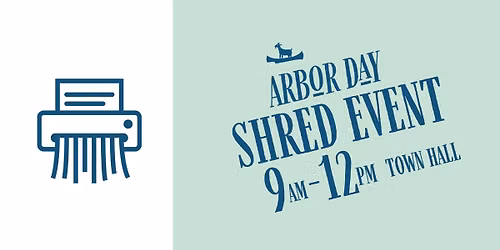 Arbor Day Shred Event