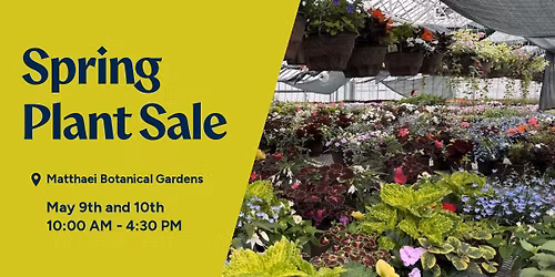 Spring Plant Sale