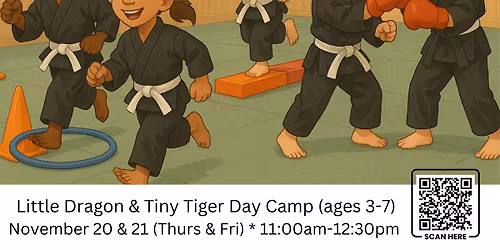 Power Pals Day Camp (Ages 3-7 years)