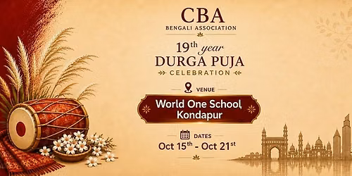 CBA Durga Puja (19th year celebration)