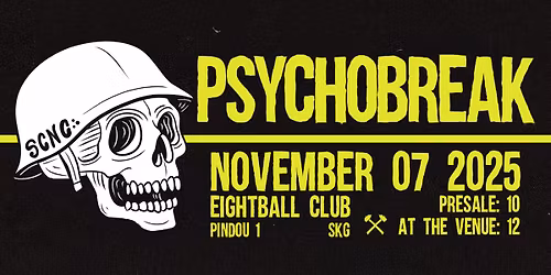 Psychobreak - live at EIGHTBALL CLUB