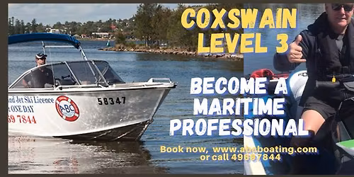 Coxswain Level 3 Course