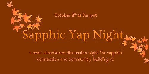 Sapphic Yap Night