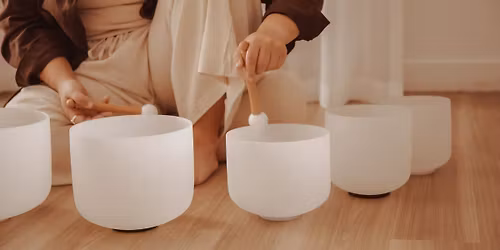 tune out. tune in - a guided sound bath experience for rest & reconnection \u2728