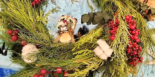 Art Series: Yuletide Wreaths with Youth