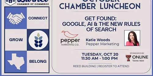 October Monthly Luncheon - Google, AI & The New Rules of Search