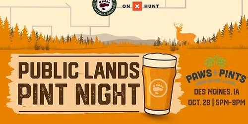 Bird Dogs and Brews Pint Night- Des Moines, IA