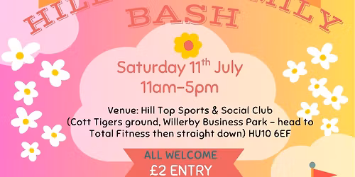 Hilltop Family Bash Sponsored By Crumbs Cafe \u2728