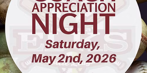 Coaches Appreciation Night