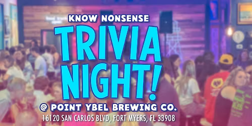 Trivia Night @ Point Ybel Brewing Co.!