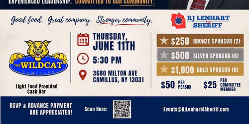 Support RJ Lenhart @Wildcat