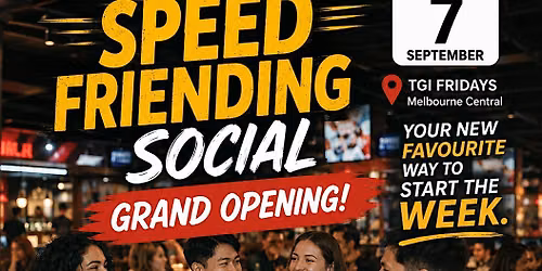 Melbourne Speed Friending Night | Make New Friends & Meet People