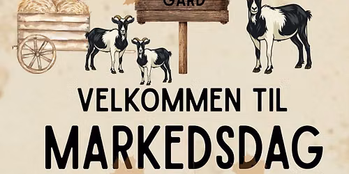 Markedsdag p\u00e5 Presthus g\u00e5rd
