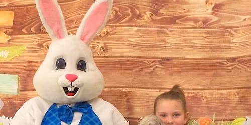 Ohio Fuzzy Pawz Pictures with the Easter Bunny